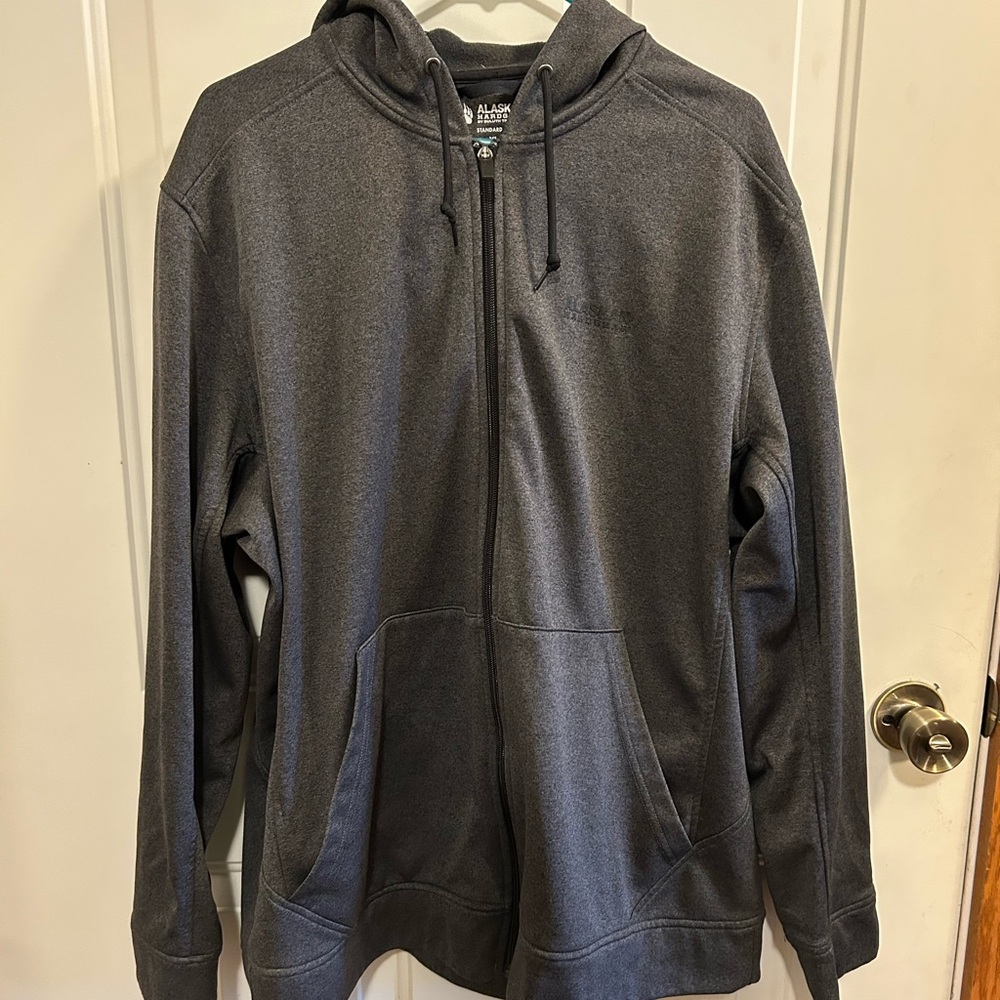 Duluth Trading hooded zip-up sweatshirt